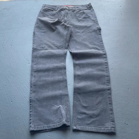 Faded Washed Gray Relaxed-Fit Dickies Pants - Picture 1 of 3